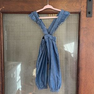 Tucker + Tate blue chambray romper